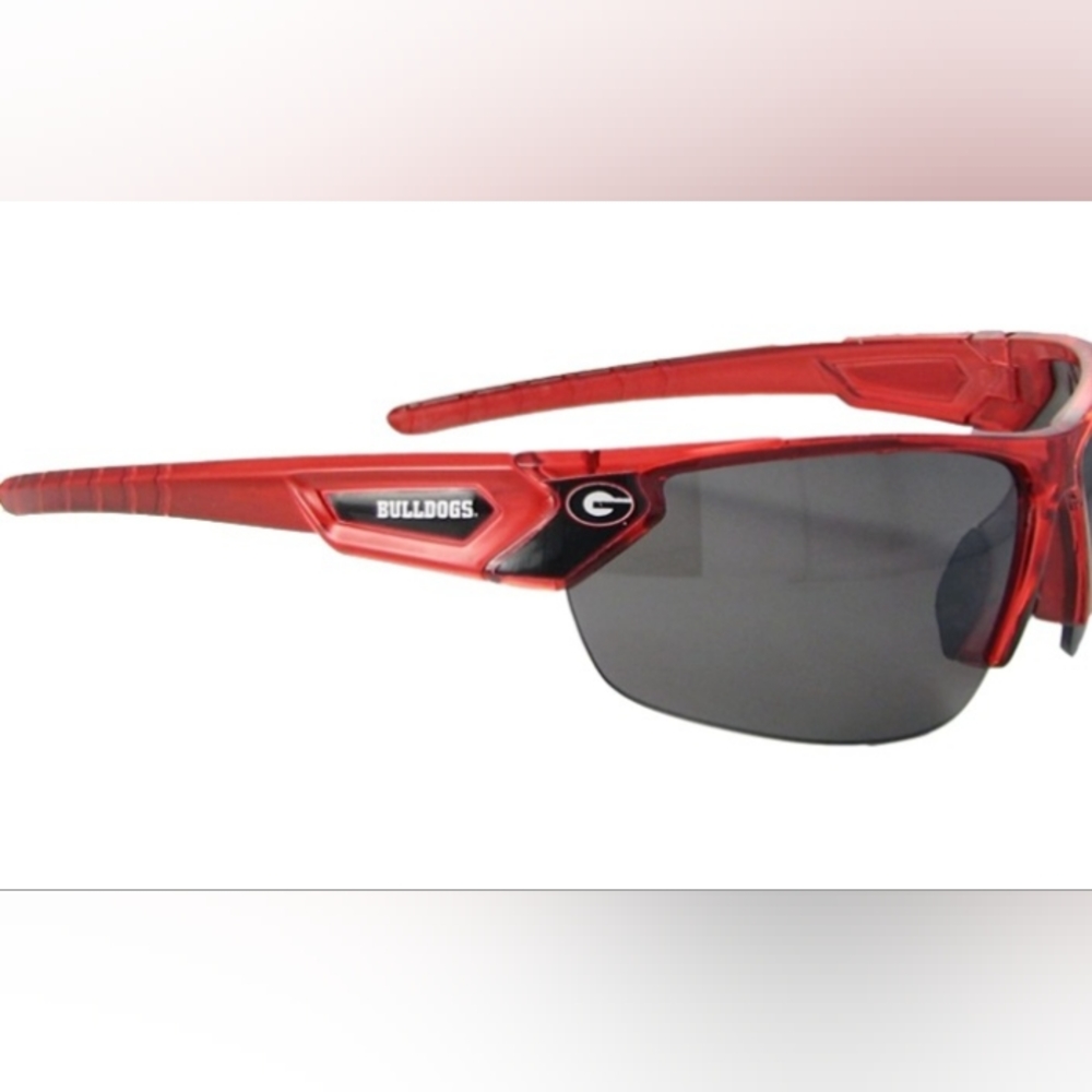 Georgia Bulldogs UGA Red Transparent Sunglasses